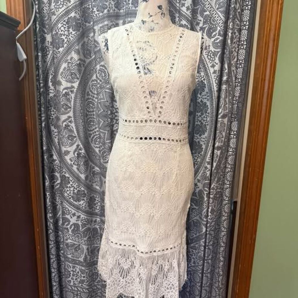 White lace dress size small/medium